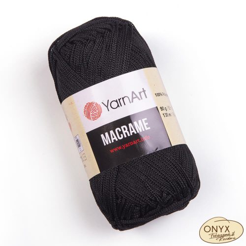 Yarn Art Macrame fonal 148 fekete