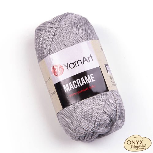 Yarn Art Macrame fonal 149 ezüstszürke