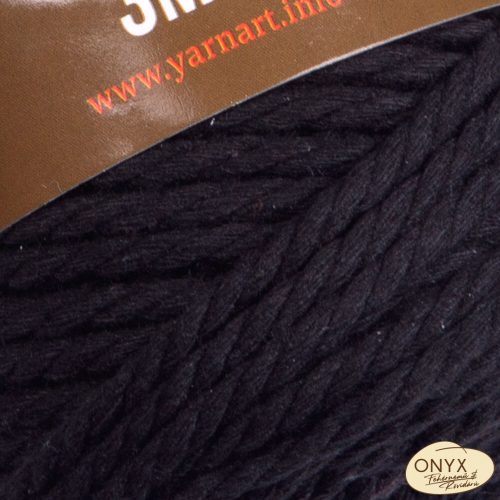Yarn Art Macrame Rope 3 mm (kifésülhető) 750 fekete