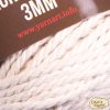 Yarn Art Macrame Rope 3 mm (kifésülhető) 752 ekrü