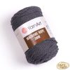 Yarn Art Macrame Rope 3 mm (kifésülhető) 758 sötétszürke