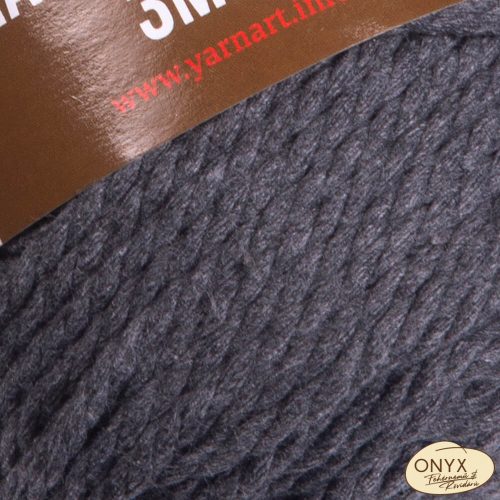 Yarn Art Macrame Rope 3 mm (kifésülhető) 758 sötétszürke