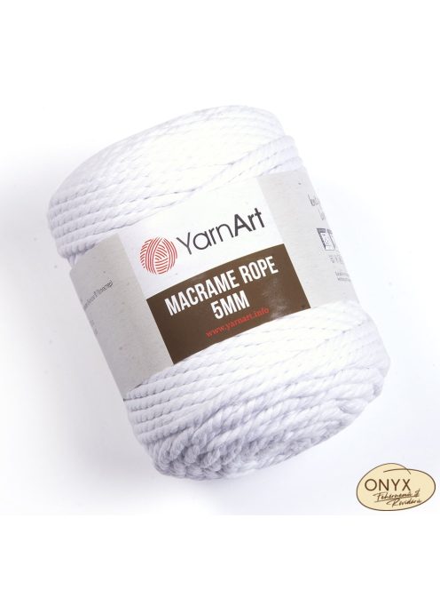 Yarn Art Macrame Rope 5mm fésülhető makraméfonal