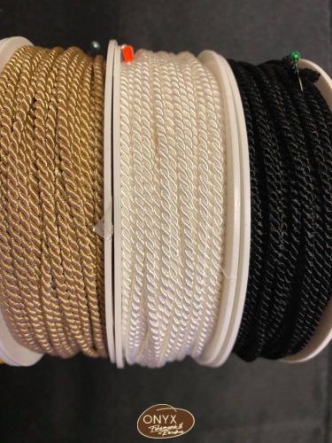 Zsinór sodrott 3mm fényes