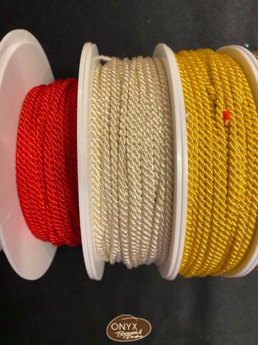 Zsinór sodrott 3mm fényes
