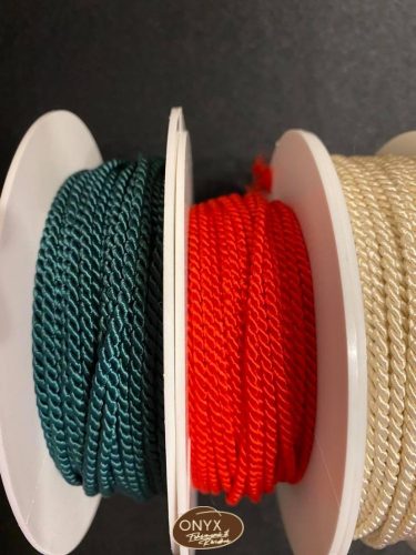 Zsinór sodrott 3mm fényes