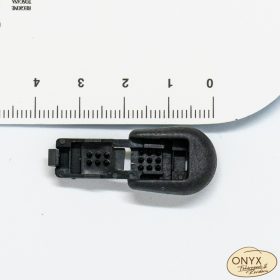 Zsinórrögzítő 20mm nagy fekete cápa