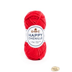 DMC Chenille pamut fonal 34, piros