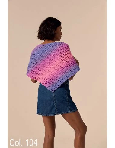 DMC - Pirouette Ombré fonal, 104, lila-pink