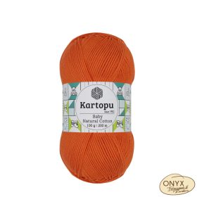 Kartopu Baby Natural Cotton, K202, narancs