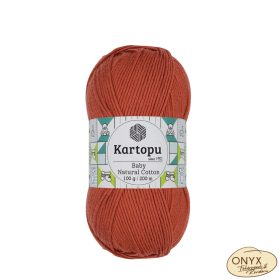Kartopu Baby Natural Cotton, K269, téglavörös