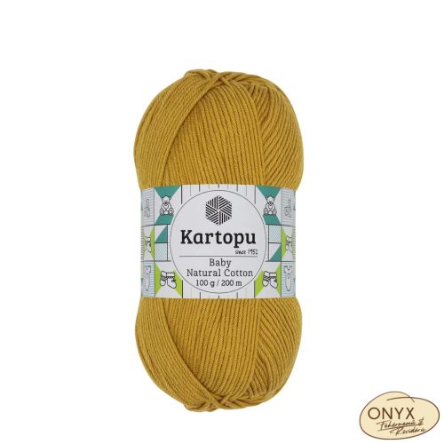 Kartopu Baby Natural Cotton, K310, mustár