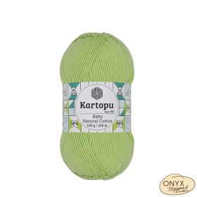Kartopu Baby Natural Cotton, K389, limezöld