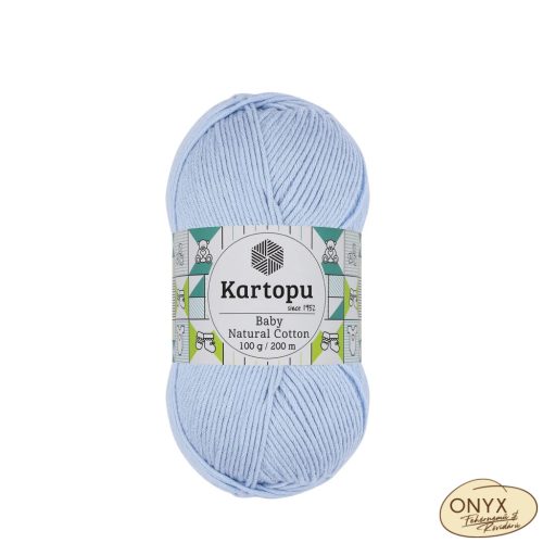Kartopu Baby Natural Cotton, K544, világoskék