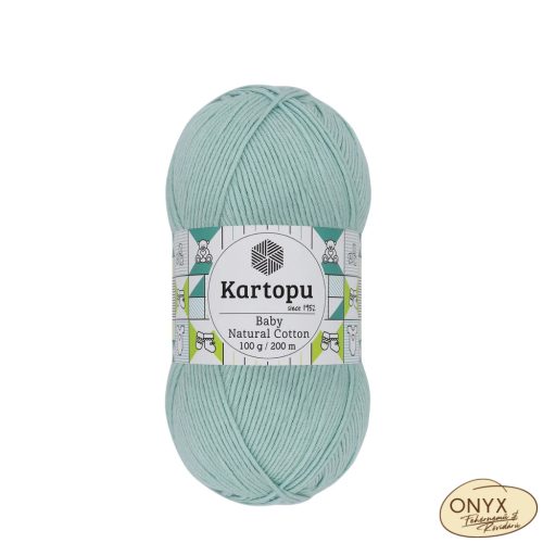 Kartopu Baby Natural Cotton, K547, világos menta zöld