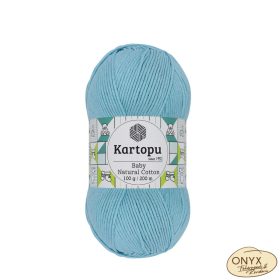 Kartopu Baby Natural Cotton, K551, világoskék