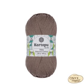 Kartopu Baby Natural Cotton, K827, kopott barna