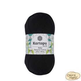 Kartopu Baby Natural Cotton, K940, fekete