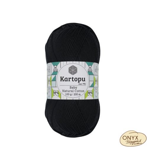Kartopu Baby Natural Cotton, K940, fekete