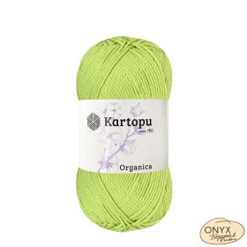Kartopu Organica fonal, világos zöld - K389