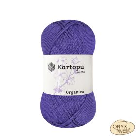 Kartopu Organica fonal, halvány lila - K717