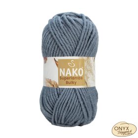 Nako Superlambs Bulky kötőfonal, 6705, farmerkék