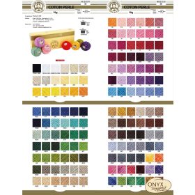 Ören Bayan Coton Perle 8 hízmőfonal, 483 grafitszürke