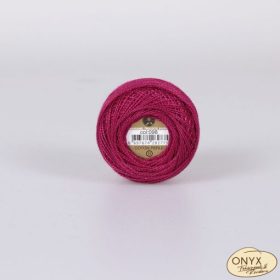 Ören Bayan Coton Perle 8 hízmőfonal, 98 bíborvörös