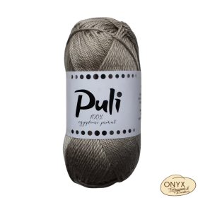 Puli pamut fonal 2425, barnás szürke