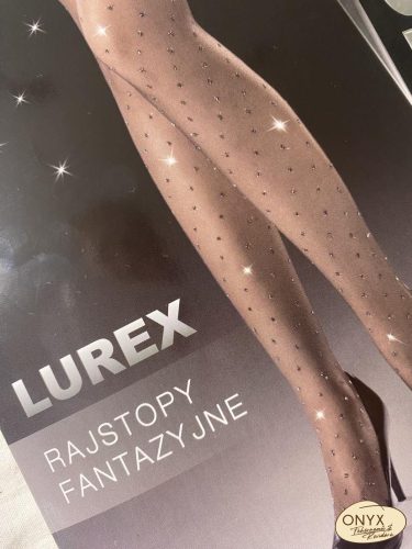 Tess Francesca 20 DEN-es Lurex pöttyös harisnyanadrág